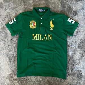 Polo by Ralph Lauren Green Men's Shirt